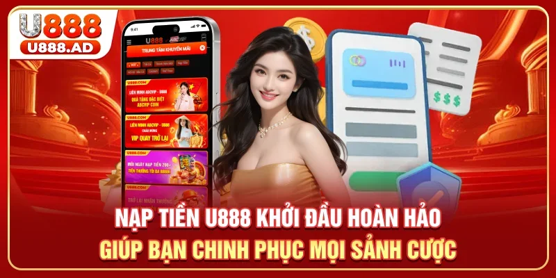 Nạp tiền U888 khởi đầu hoàn hảo giúp bạn chinh phục mọi sảnh cược