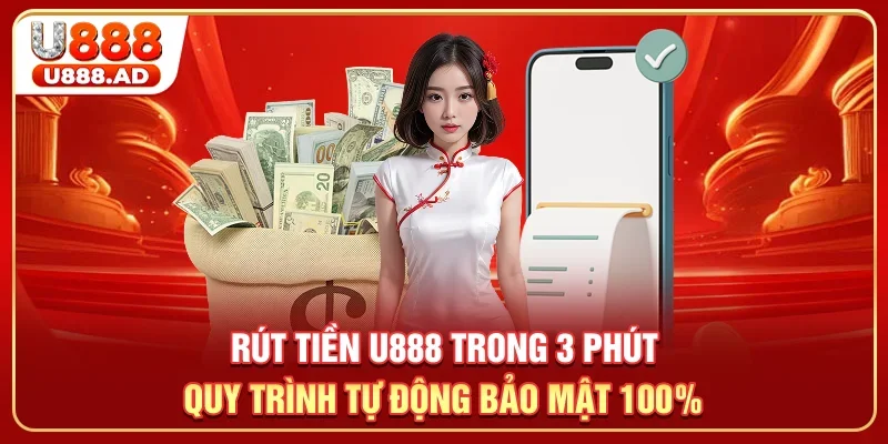Rút Tiền U888 Trong 3 Phút - Quy Trình Tự Động Bảo Mật 100%