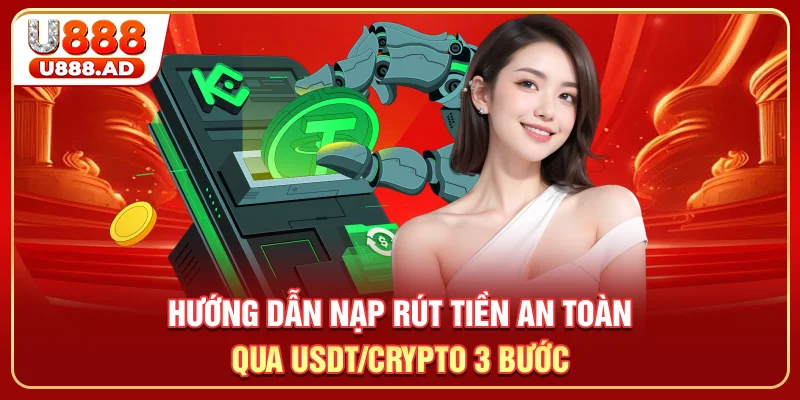 Hướng Dẫn Nạp Rút Tiền An Toàn Qua USDT/Crypto - 3 Bước